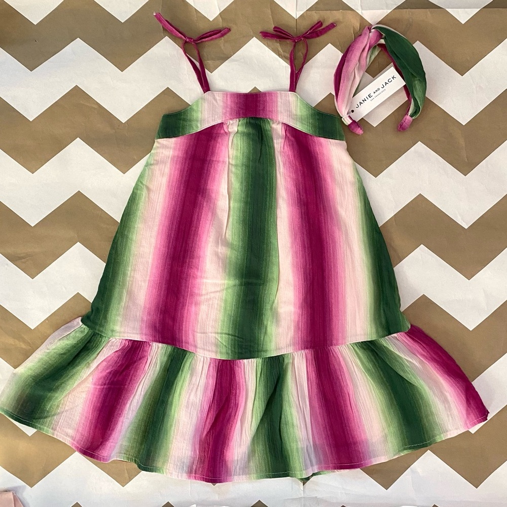 Janie and Jack dress and headband